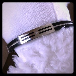 Stainless steel men’s bracelet